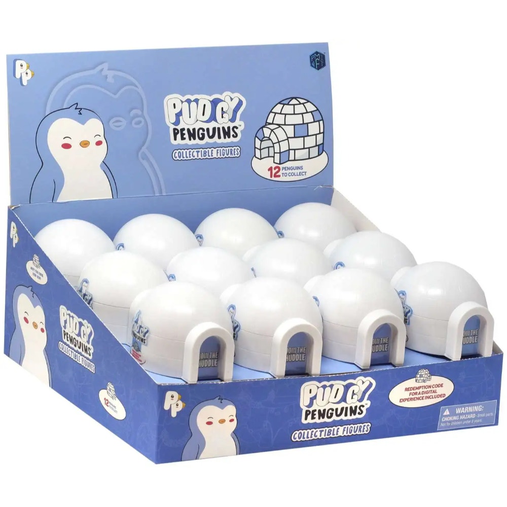 Pp Nft Fig 1.3" 1-Pk Igloo Asst. 12 Cdu(Assorted - Includes 1)-Animal Figures-Pudgy Penguins-7290117585160