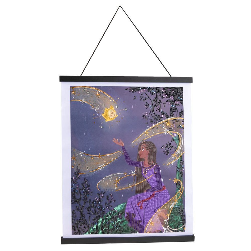 Wish, 35X45Cm Crystal Art Scroll by Crystal Art for kids - educational