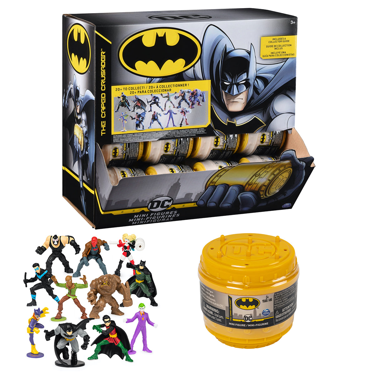 Dc Batman Fig 2" Mini Asst. Cdu