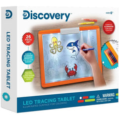 Discovery Kids Tracing Tablet Led - Marker Version-DISCOVERY