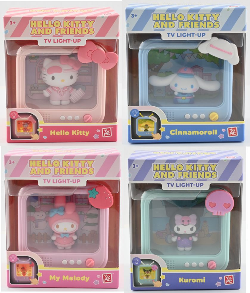 HELLO KITTY LIGHT-UP TV SERIES B/O 4ASST