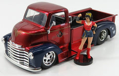 Dc Bombshells 1952 Chevy Coe Pickup 1:24-JADA-4006333065354