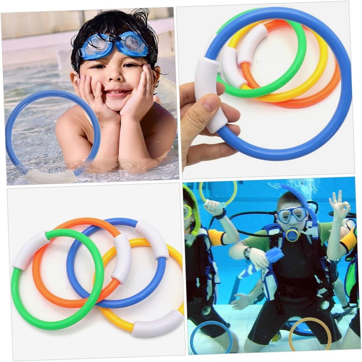 DIVING RING TOYS 4PCS