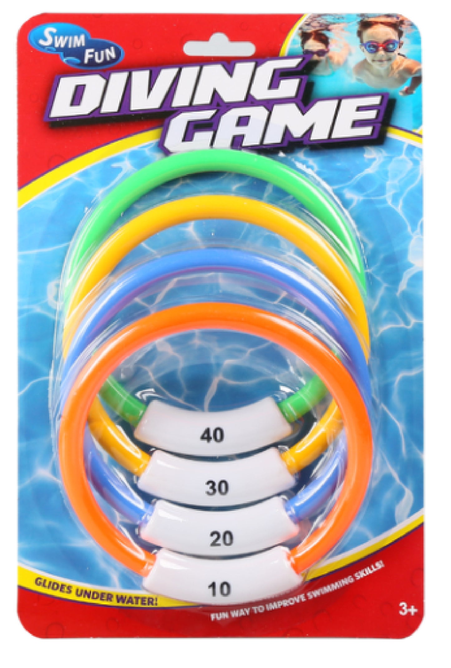 DIVING RING TOYS 4PCS