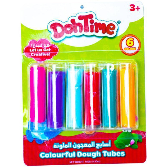 Dohtime Dough 6Tubes Blister - Slime & Dough - DohTime - Shop in Bahrain