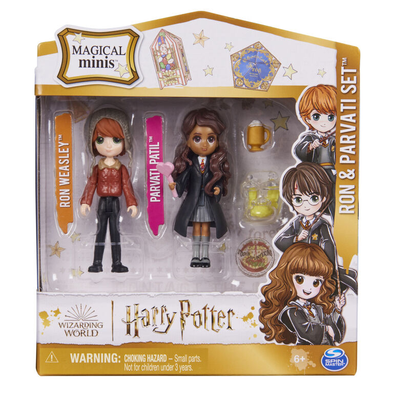 Ww Magical Mini Frndshp Pack-Ron&Pavarti-Dolls & Accessories-Wizarding World-778988431818