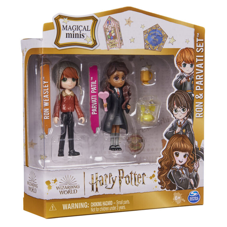 Ww Magical Mini Frndshp Pack-Ron&Pavarti-Dolls & Accessories-Wizarding World-778988431818