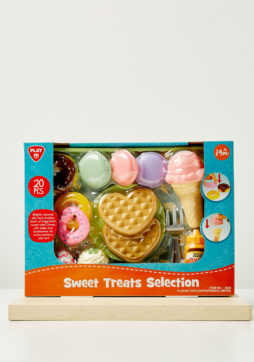 PLAYGO SWEET TREATS SELECTION - 20 PCS * by Play Go for kids - toys