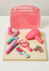 PLAYGO HAIR STYLIST CARRY CASE B/O - 11 PCS *