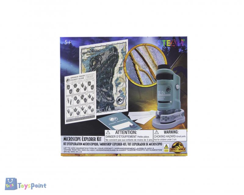 Jw Dominion Microscope Explorer Kit-S.T.E.A.M Educational-Jurassic World-5055394022522