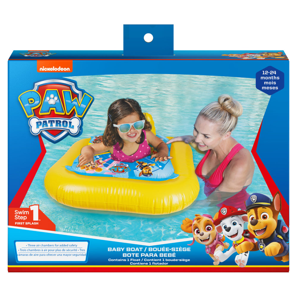 Sw Paw Patrol Baby Boat Pvc-SwimWays-795861113777