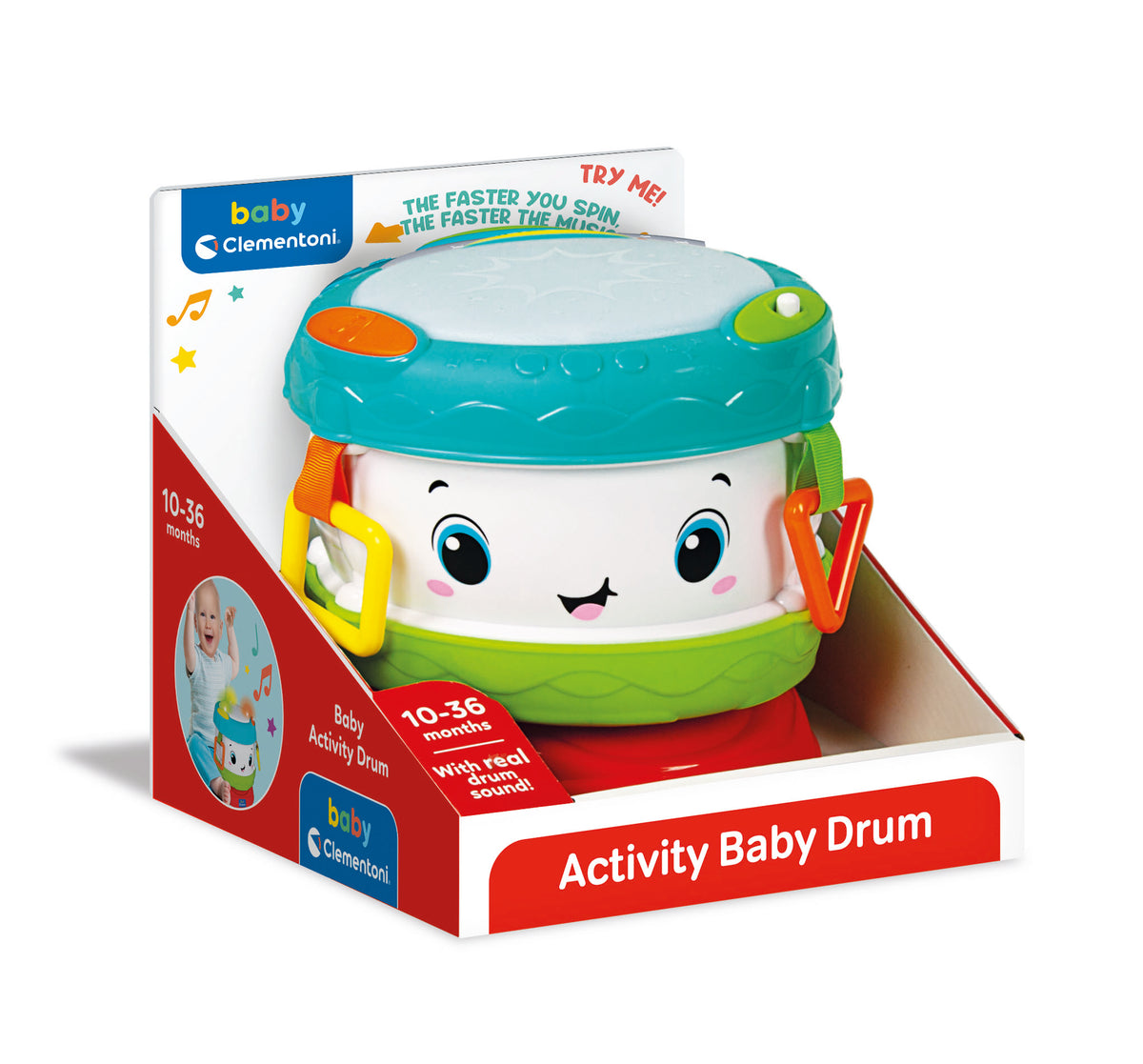 CLEMENTONI BABY ACTIVITY DRUM BO