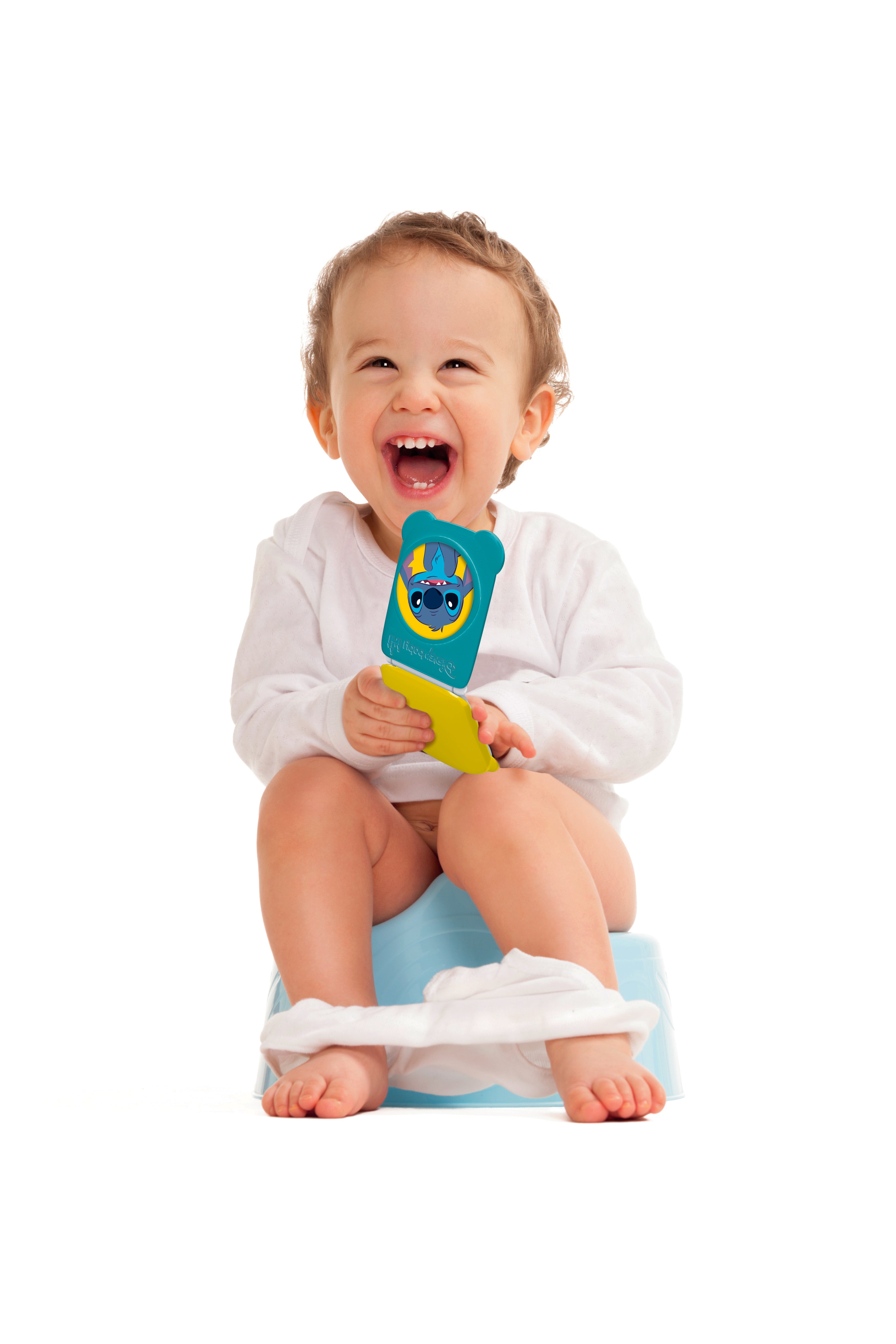 DISNEY BABY STITCH FLIP PHONE B/O