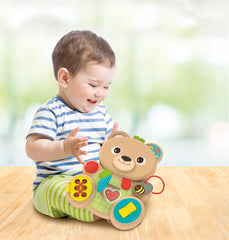 CLEMENTONI MONTESSORI BEAR BUSY PANEL