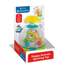 CLEMENTONI BABY HAPPY ANMALS SPINING TOP