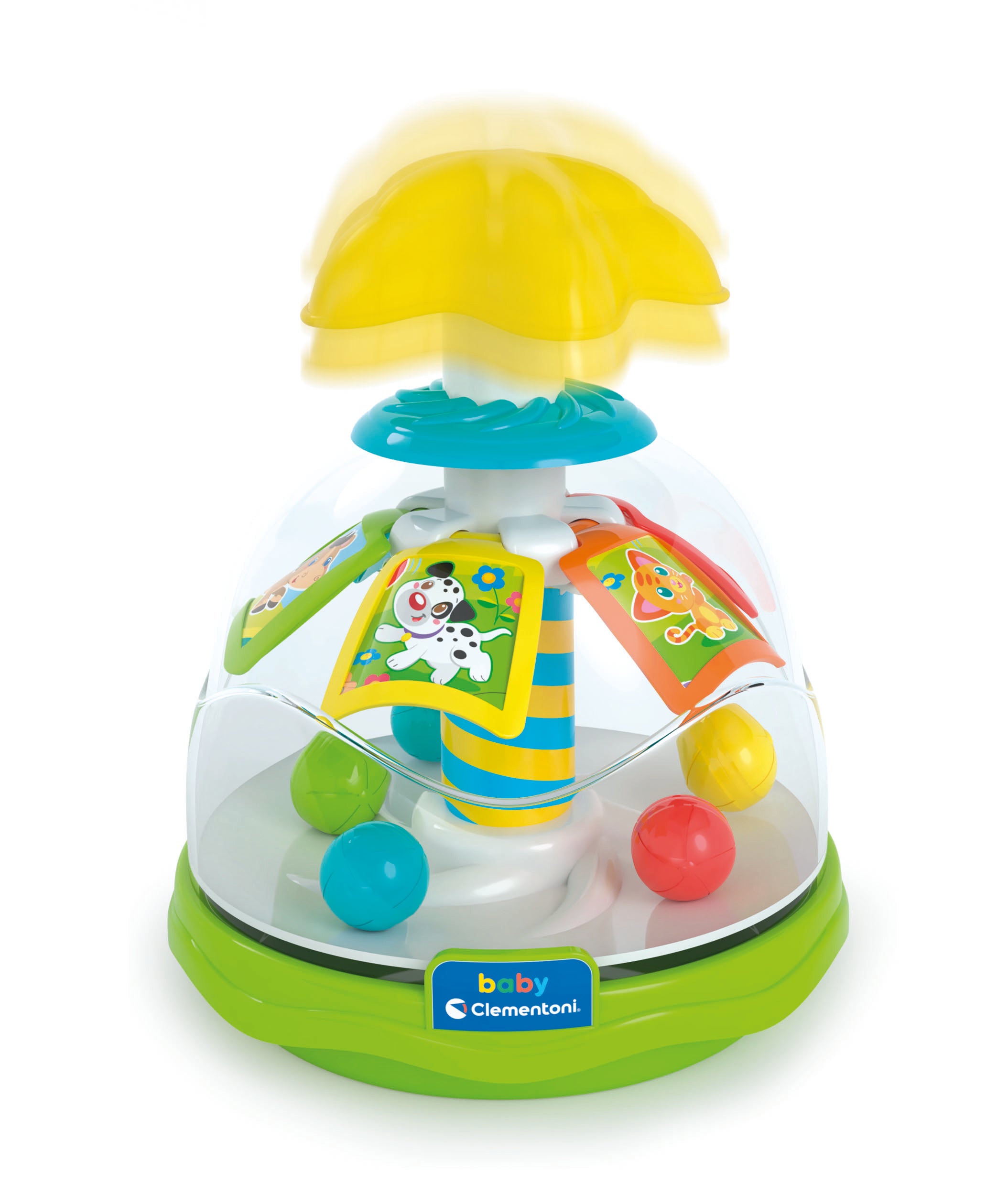 CLEMENTONI BABY HAPPY ANMALS SPINING TOP