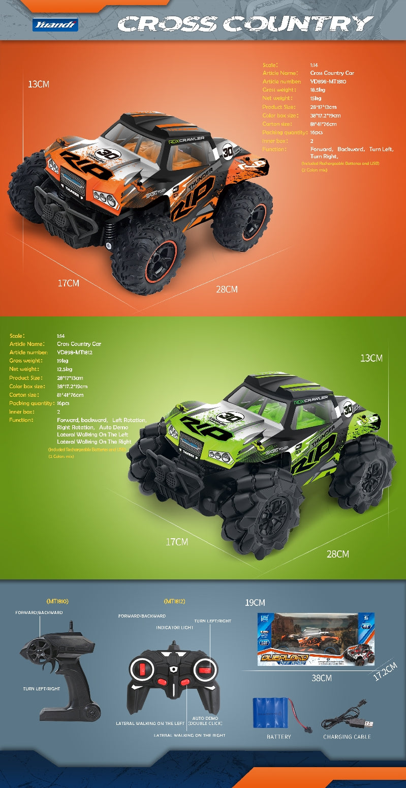 2.4G 1:14 R/C Car-Cars & Vehicles-RC-8075489818127