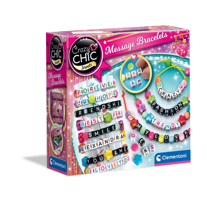 Clementoni Crazychic Message Bracelets-CLEMEN-8005125186341