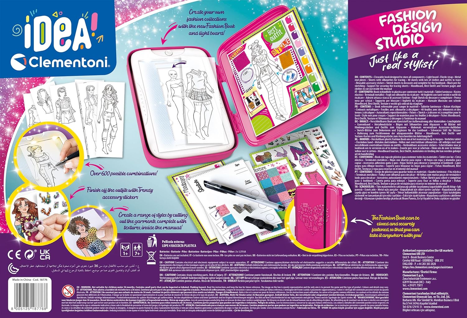 CLEMENTONI IDEA FASHI. DESIGN STUDIO BO