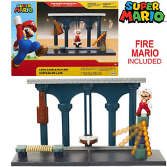 Nintendo 2.5 Lava Castle Playset-ACTION FIGURES & PLAYSETS-World of Nintendo-192995400177