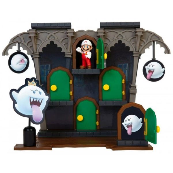 Nintendo 2.5 Dlx Boo Mansion Playset-ACTION FIGURES & PLAYSETS-World of Nintendo-192995404281
