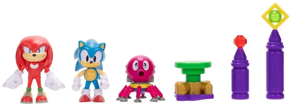 Sonic 2.5" Fig Oil Ocean Diorama Set-ACTION FIGURES & PLAYSETS-Sonic The Hedgehog-192995423268