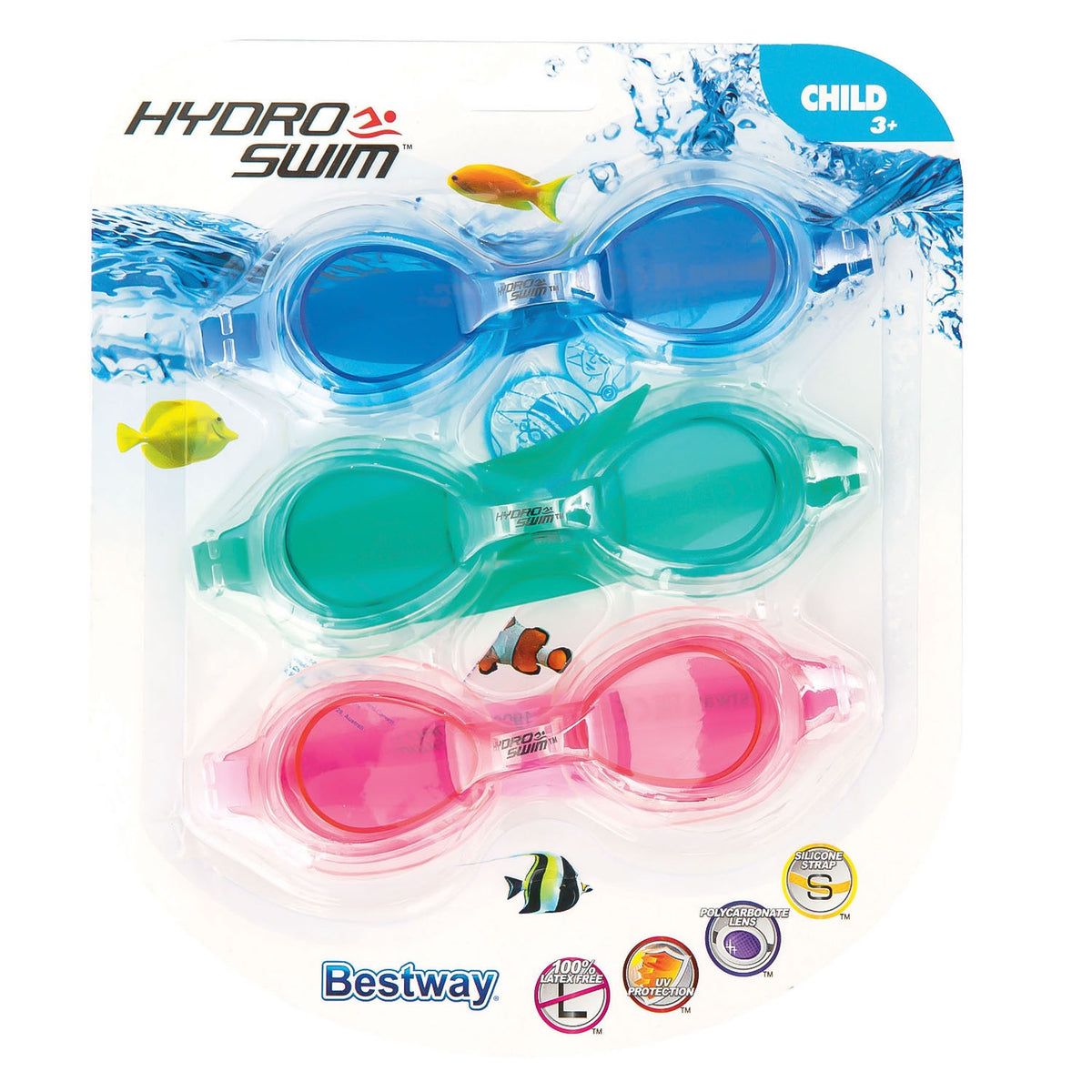 Bway Hydroswim Lil Lightning Swim Goggle-Shubaik Lubaik