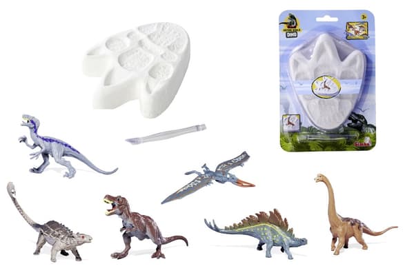 Dinosaur Excavation Kit, 6-ass.