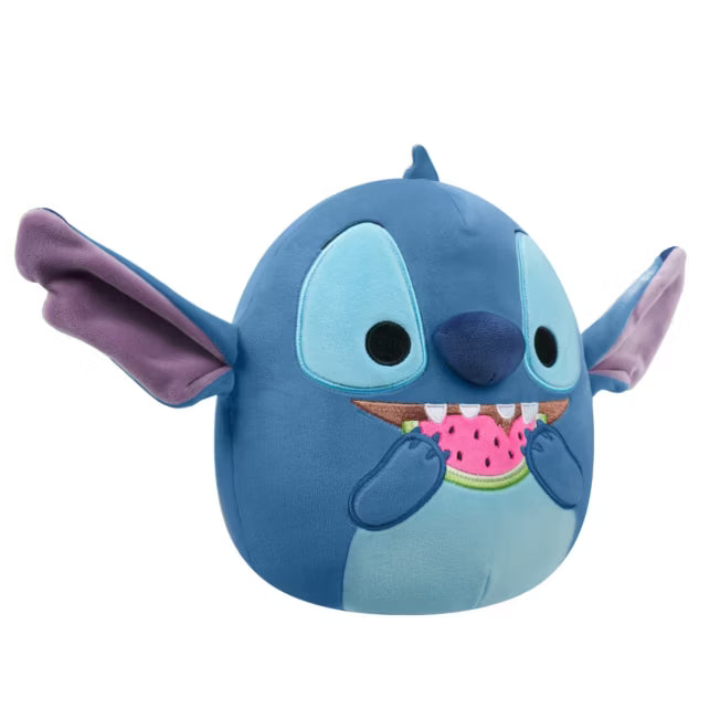 SQK - Little Plush (8" Disney Stitch Holding Watermelon)