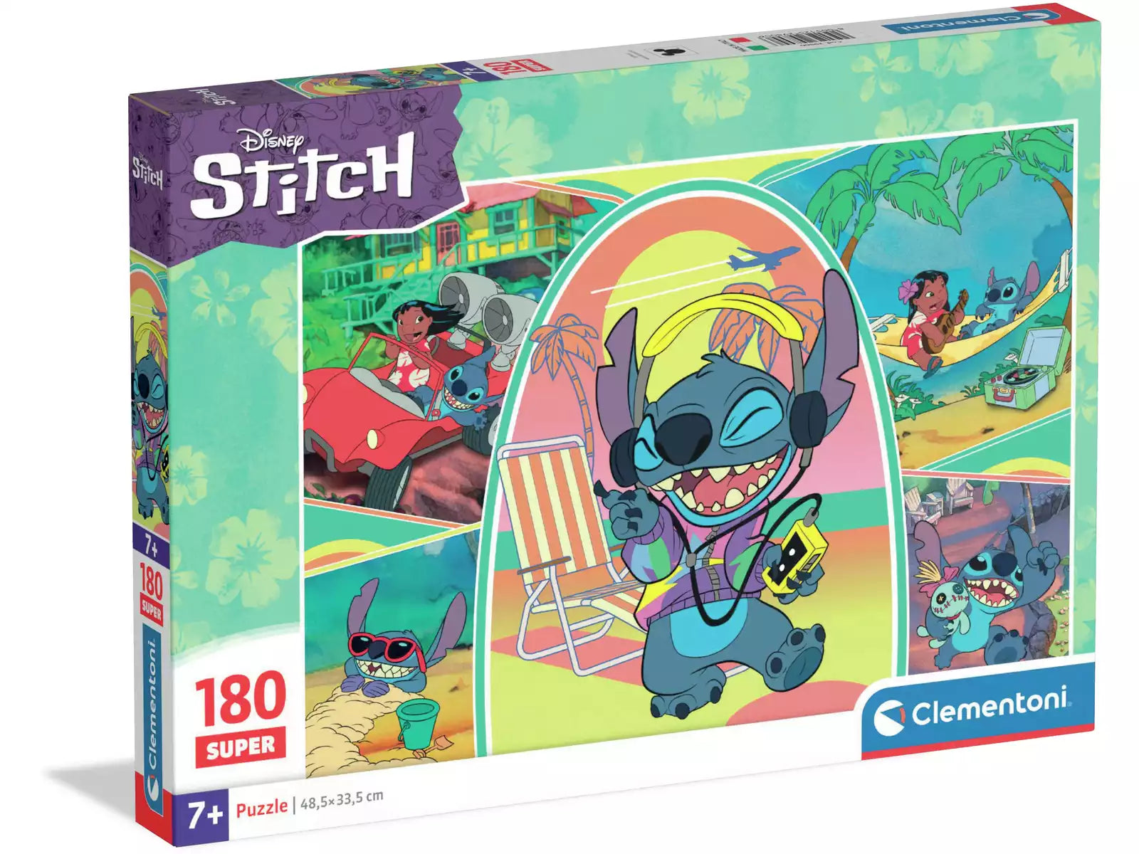 CLEM. PUZZLE ADVENTURER STITCH 180PCS