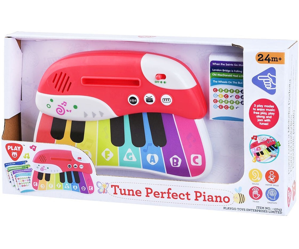 PLAYGO TUNE PERFECT PIANO B/O * by Play Go for kids - toys