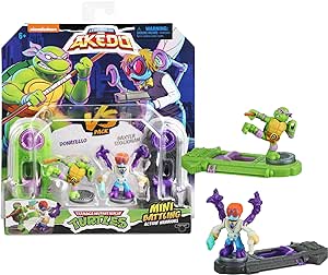Akedo_Tmnt_S1_Donatello Vs Baxter Stockman-Akedo-630996152423
