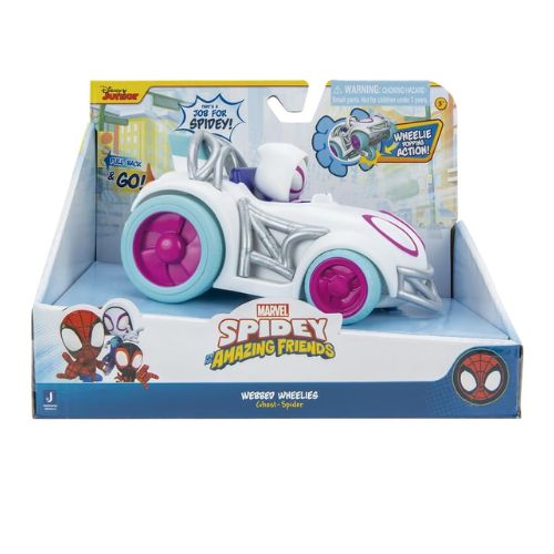 Spidey N Friends Pback Value Vehicle 3As-ACTION FIGURES & PLAYSETS-JASWAR-