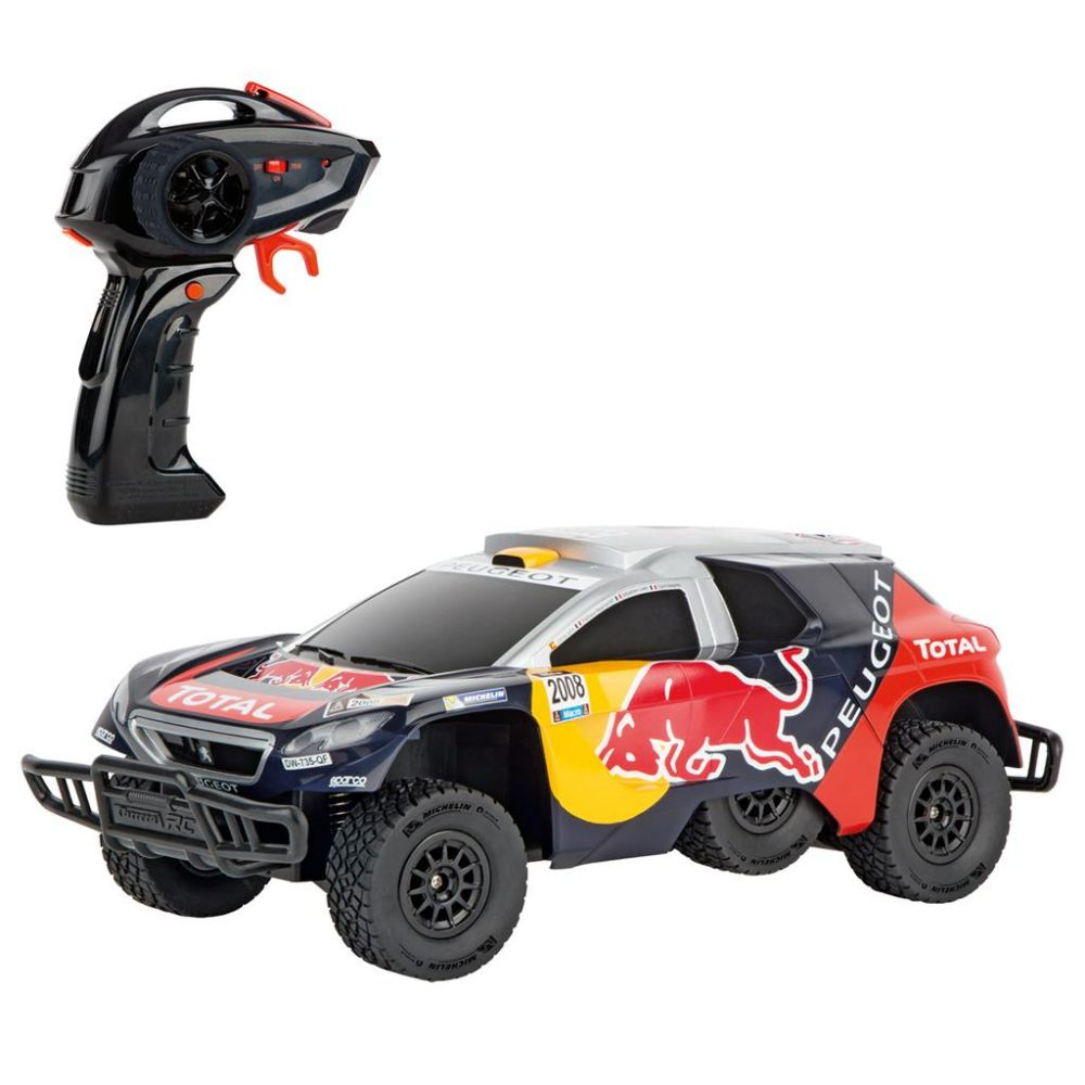 Carrera Rc Peugeot 08 Dakar 16 - Red Bull - 1:16-CARRERA-9003150116547