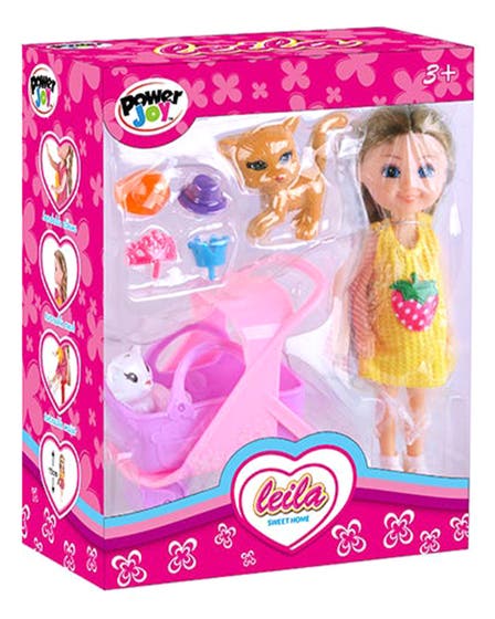 P.Joy Leila Sweet Home 15Cm-Dolls & Accessories-P.JOY-