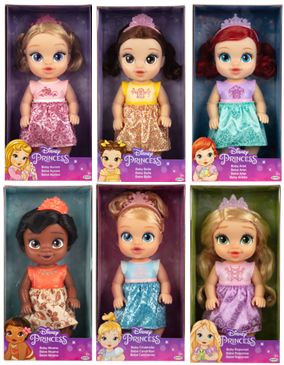 DPRINCESS BABY VALUE DOLL 12 6ASST