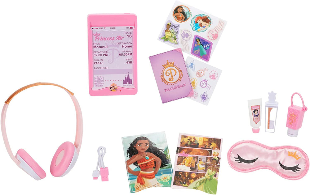 Disney Princess Style Deluxe Suitcase Set-Dolls & Accessories-JAKKS-