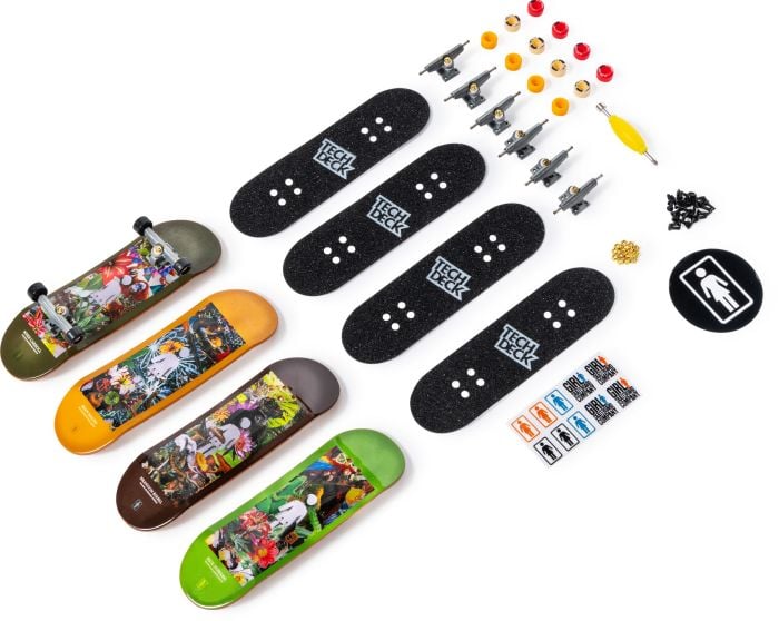 Tech Deck 4-Pack Multipack(Assorted - Includes 1)-GIFTS & NOVELTIES-Tech Deck-778988192092