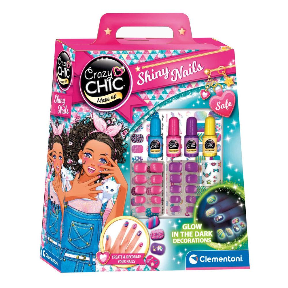 Clementoni Crazychic Shiny Nails-Makup-CLEMENTONI-