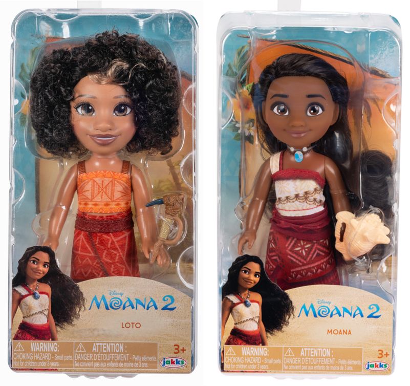 Moana2 Moana&Loto Petite Set 6 2Asst-Dolls & Accessories-JAKKS-192995240650