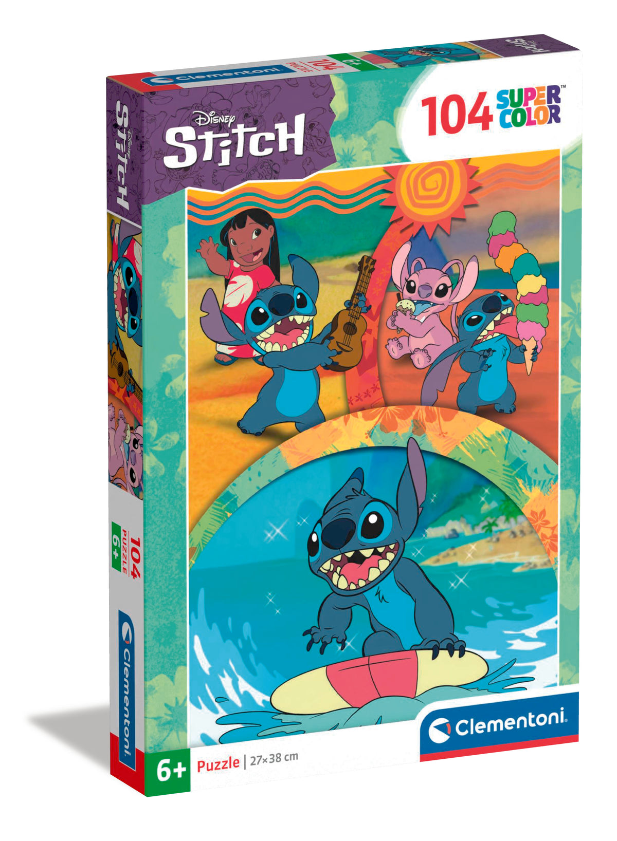 CLEM. PUZZLE STITCH SUMMER COOL 104PCS