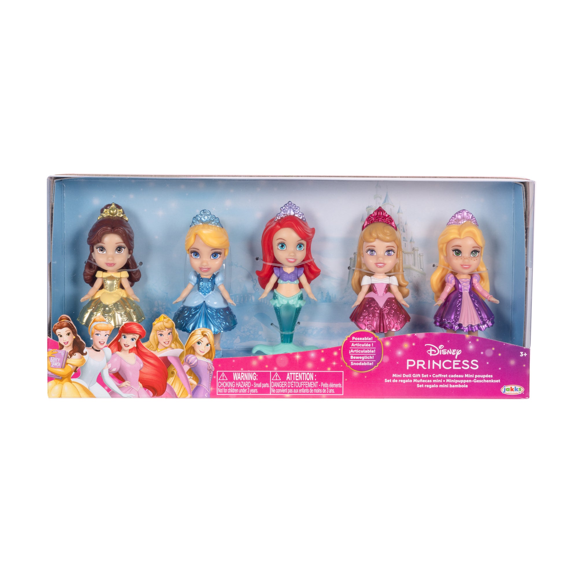 DPRINCESS MINI TODDLER GIFT SET 5 DOLLS