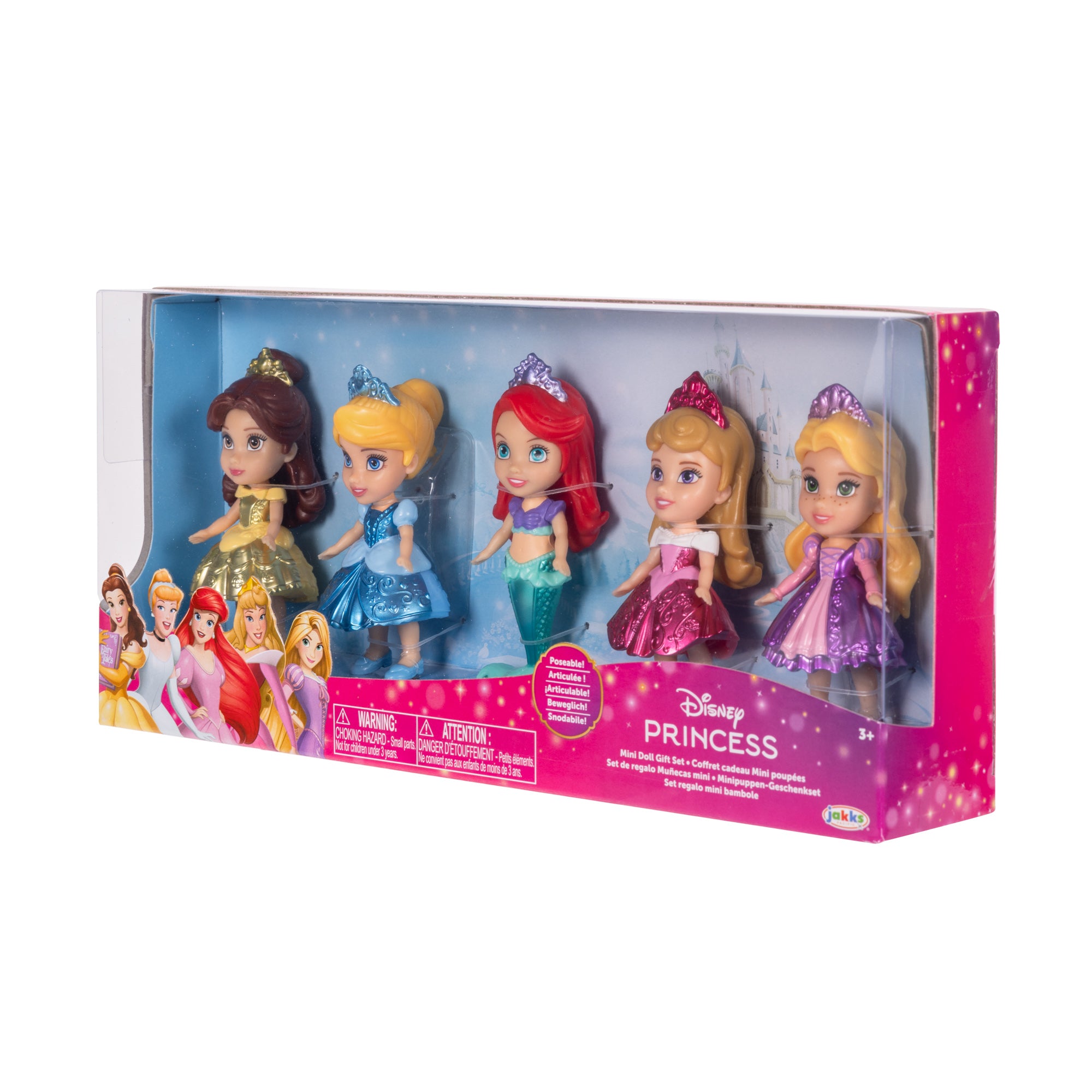 DPRINCESS MINI TODDLER GIFT SET 5 DOLLS
