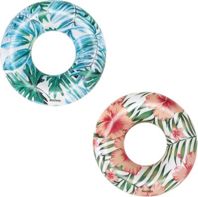 Bestway Tropical Palms Swim Ring 119Cm-Bestway