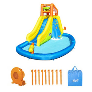 Bestway Waterprk Mountsplsh 435X286X267 A.F - INFLATABLE POOL - Bestway - Shop in Bahrain