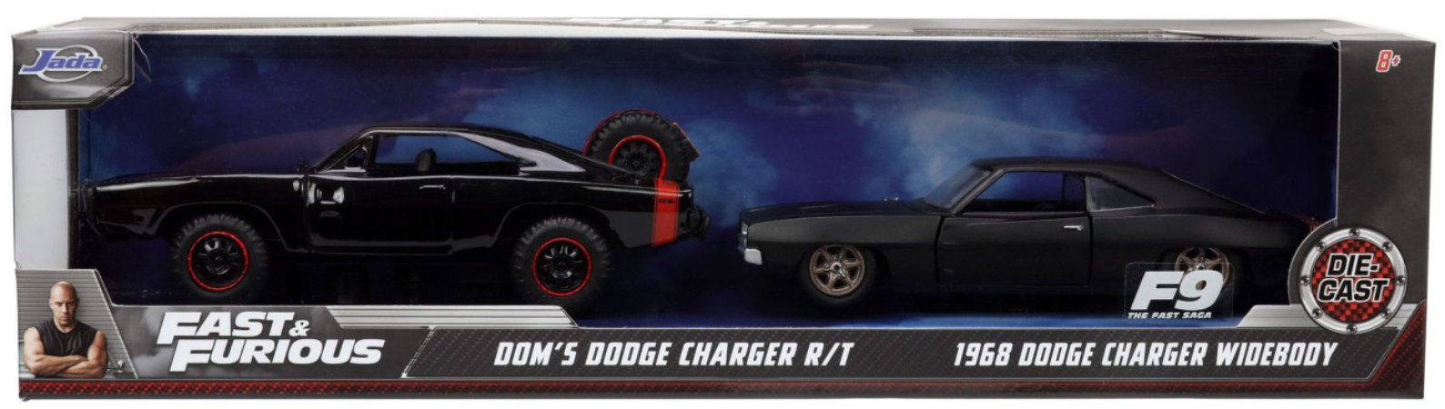 Fast & Furions Twin Pack 1:32-Jada-4006333083372