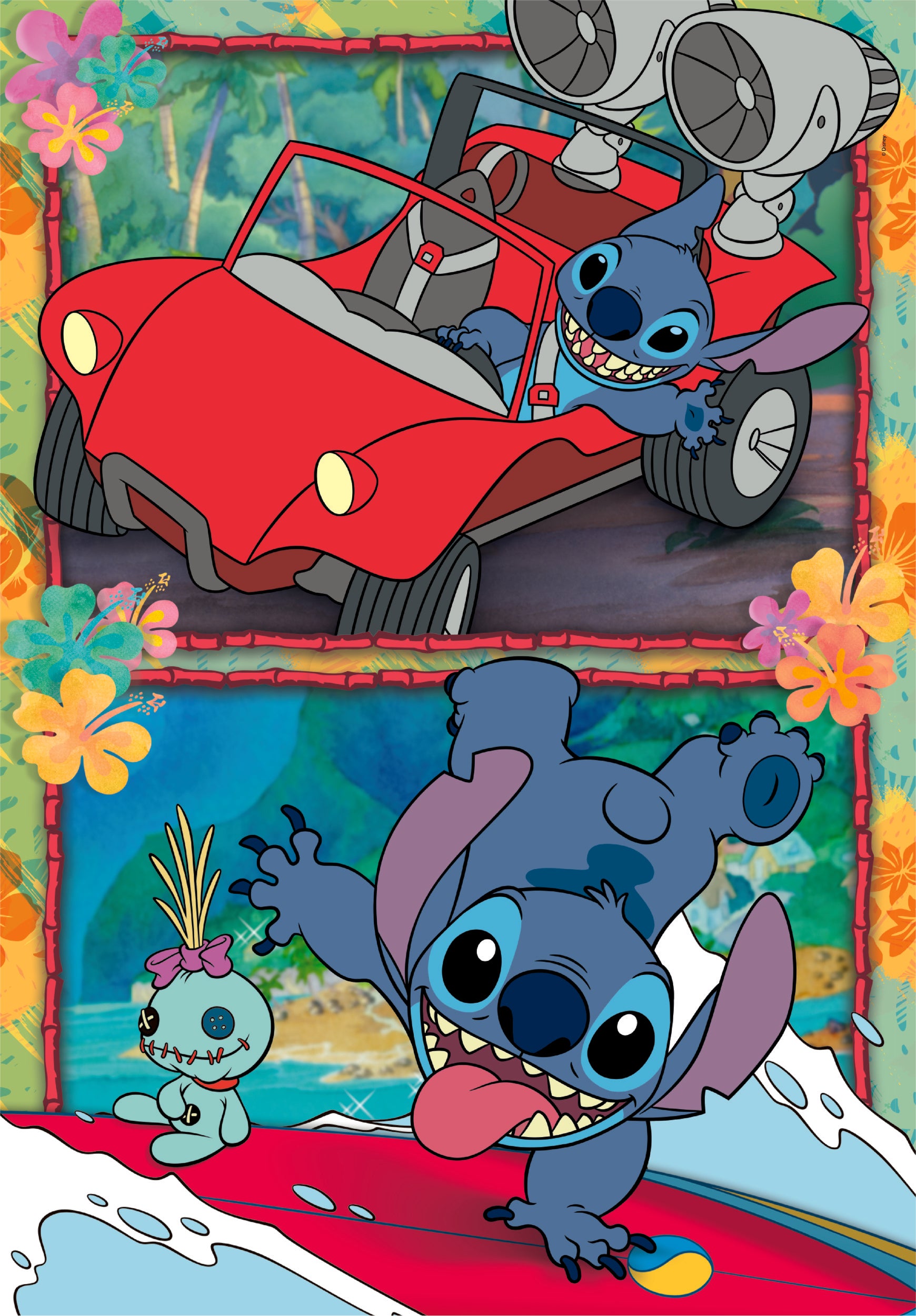 CLEM. PUZZLE DISNEY STITCH 104PCS