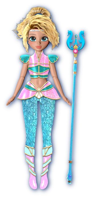 MERMAID MAGIC WARRIOR TRANS. 9 3ASST
