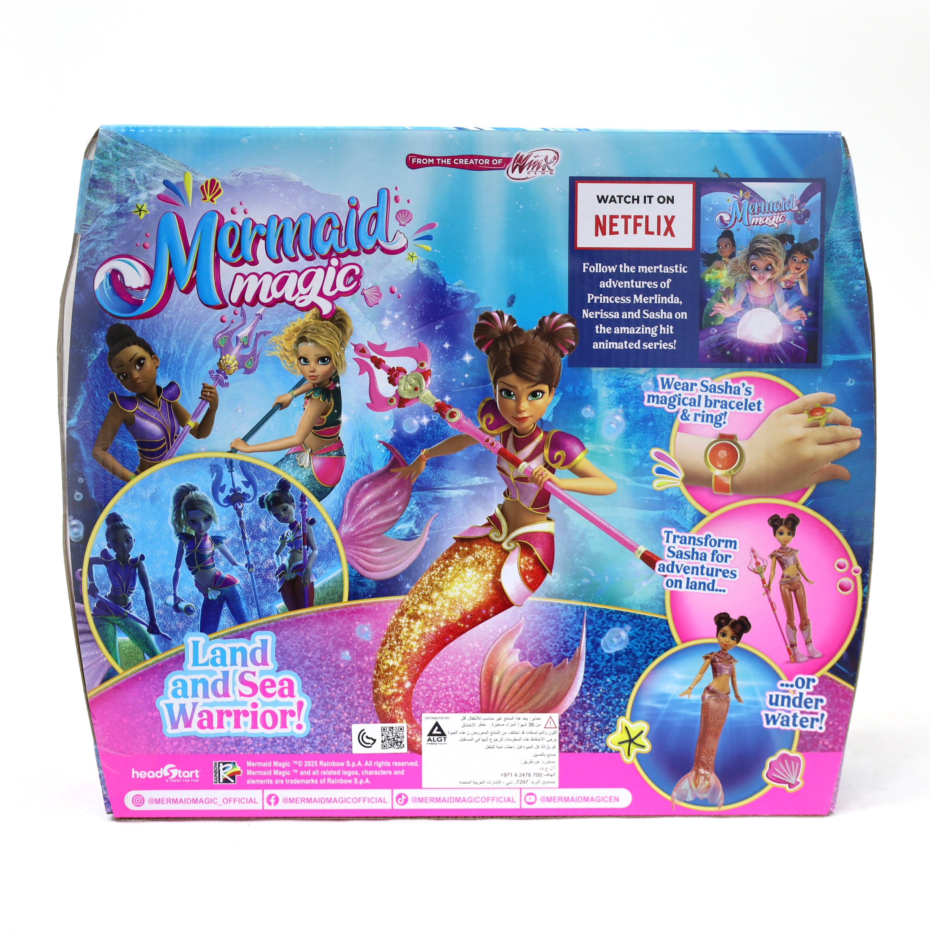MERMAID MAGIC WARRIOR TRANS. 9 3ASST