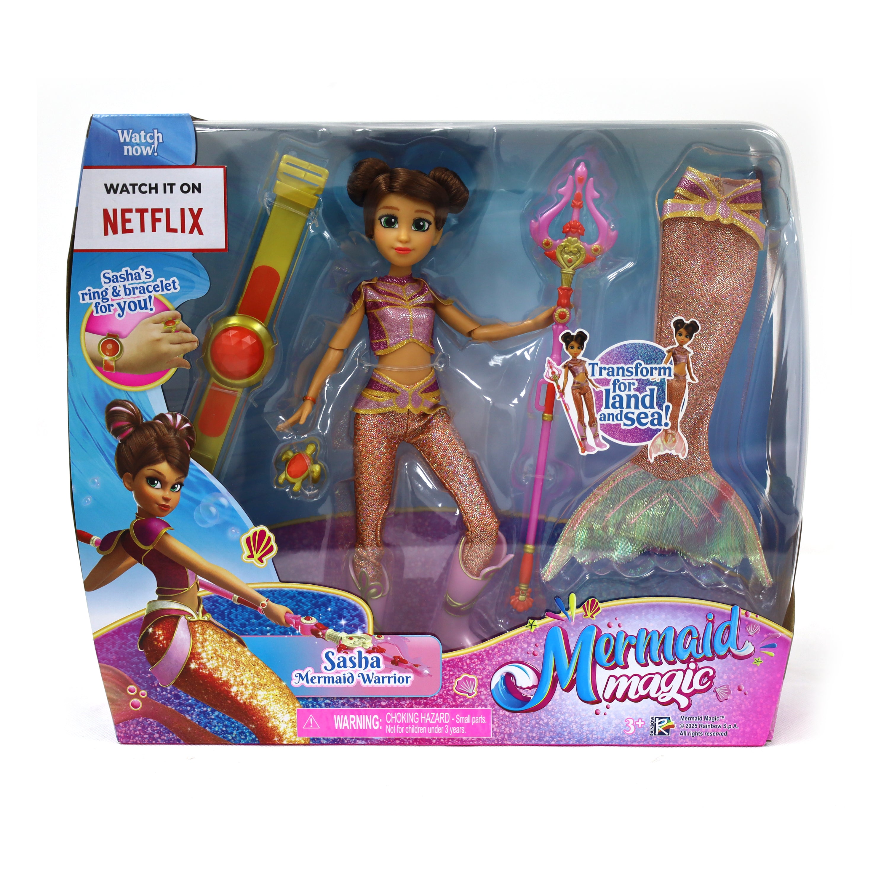 MERMAID MAGIC WARRIOR TRANS. 9 3ASST